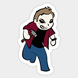 Deanmon on the loose. Sticker